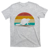 Beaver Retro Vintage Beaver Lover Gift T-Shirt