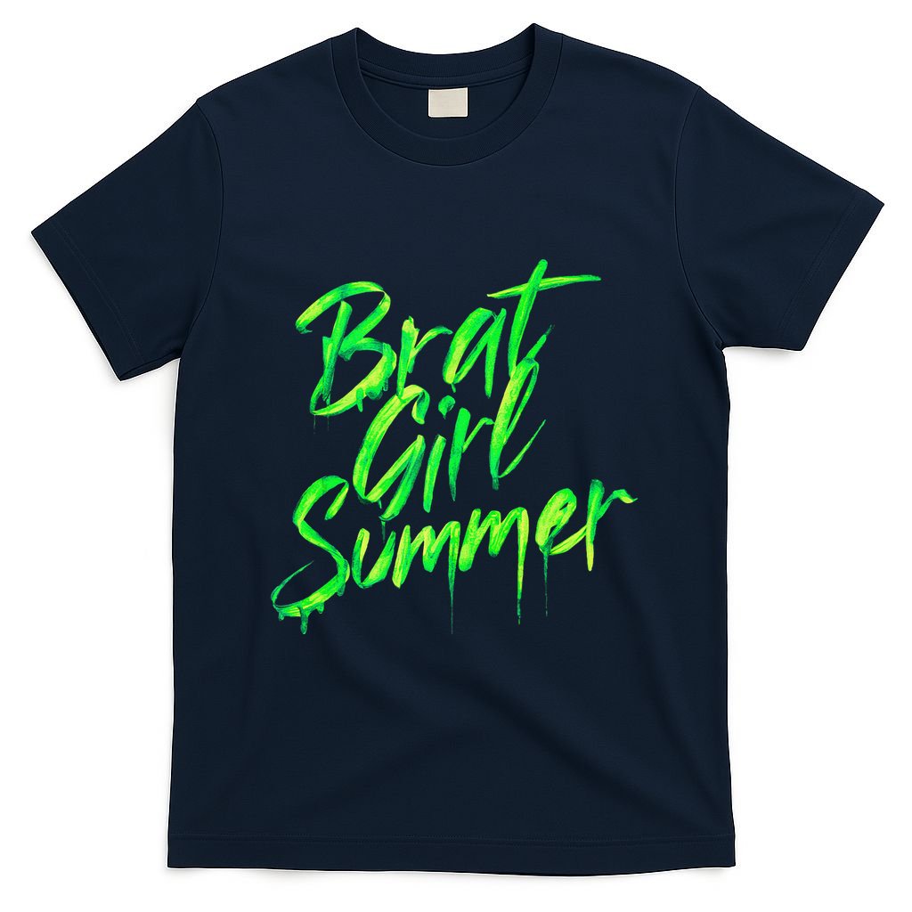 Brat Summer Cute Retro Summer T-Shirt