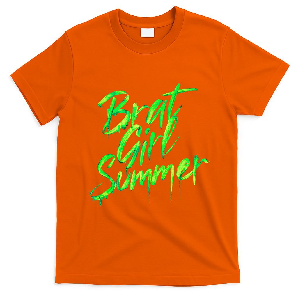Brat Summer Cute Retro Summer T-Shirt