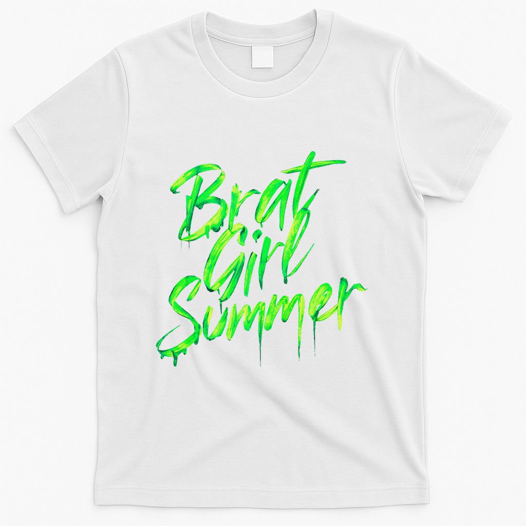 Brat Summer Cute Retro Summer T-Shirt