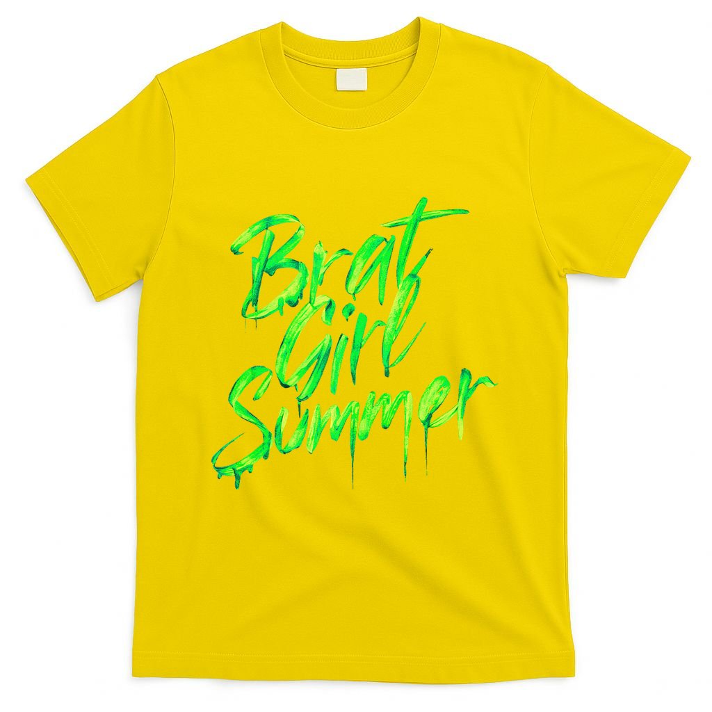 Brat Summer Cute Retro Summer T-Shirt