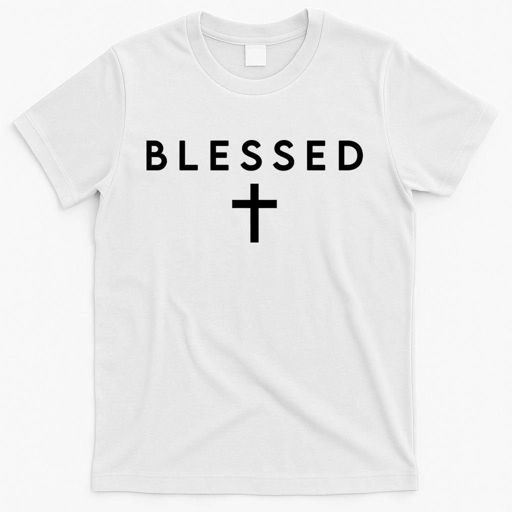 Blessed Simple Cross T-Shirt