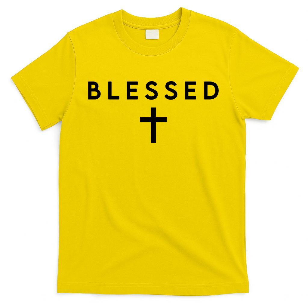Blessed Simple Cross T-Shirt