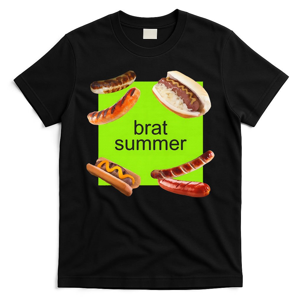 Brat Summer Funny Hot Dog Bratwurst Summer T-Shirt
