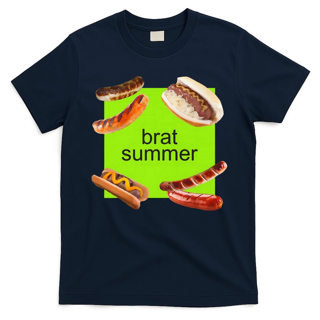 Brat Summer Funny Hot Dog Bratwurst Summer T-Shirt