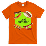 Brat Summer Funny Hot Dog Bratwurst Summer T-Shirt