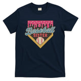 Baseball Sister Ice Cream Drip T-Shirt
