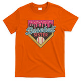 Baseball Sister Ice Cream Drip T-Shirt