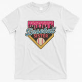 Baseball Sister Ice Cream Drip T-Shirt
