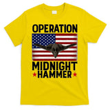 B-2 Stealth Jet Operation Midnight Hammer American Flag T-Shirt