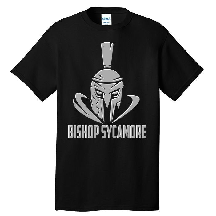 Bishop Sycamore Spartan Gladiator Football Logo Tall T-Shirt