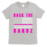 Back The Barbz Flag Love Barbs 4th Of July T-Shirt