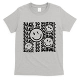 Back To School Retro Smile Face T-Shirt