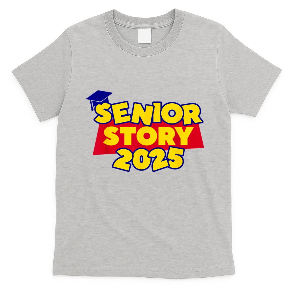 Back To School 2025 Grade Senior 2025 Story Class Of 2025 T-Shirt