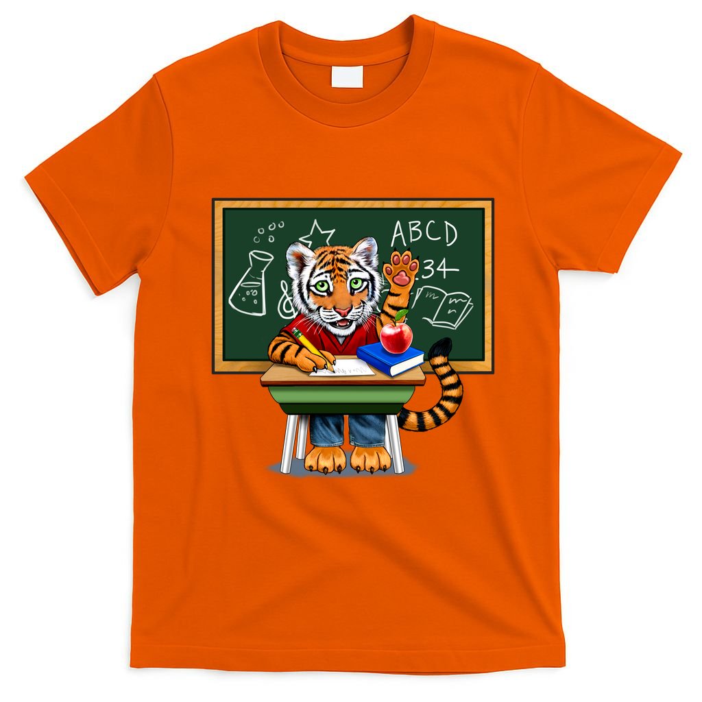 Back To School Tiger T-Shirt