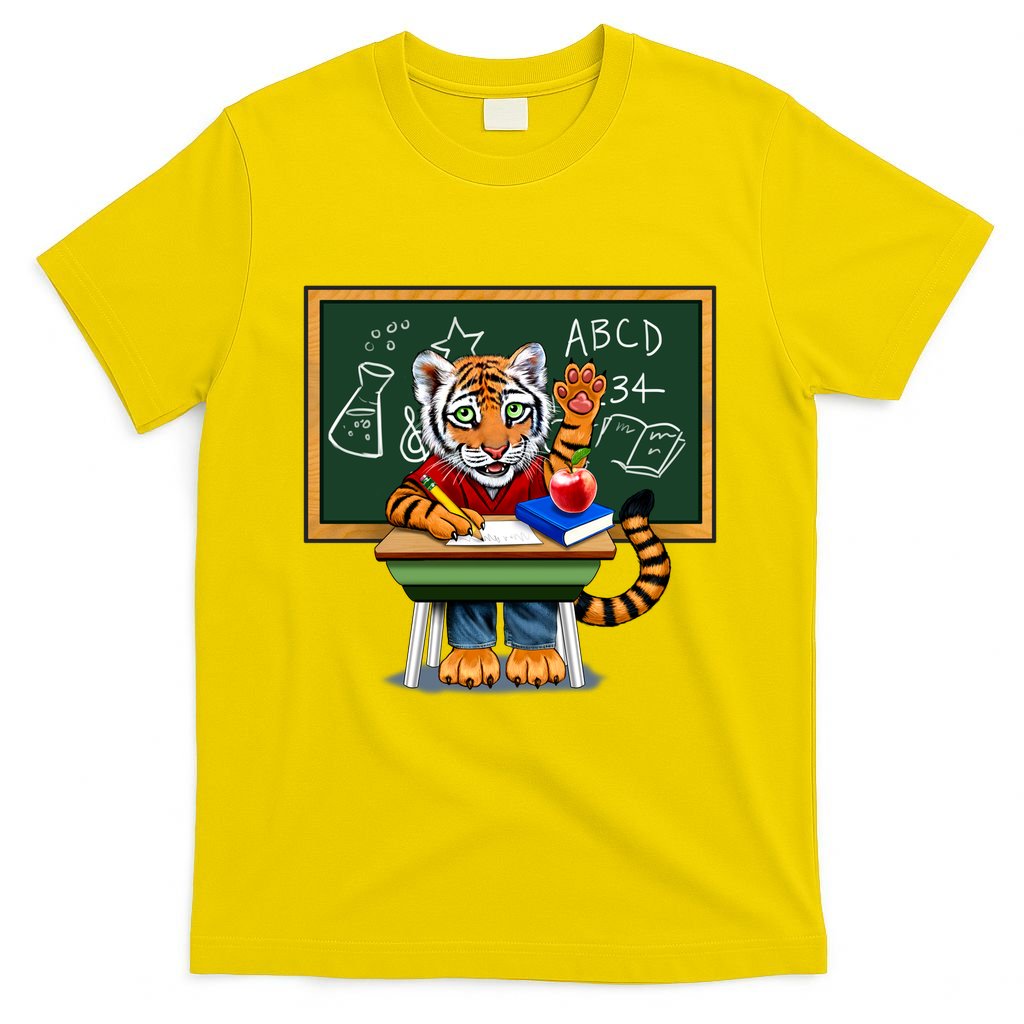 Back To School Tiger T-Shirt