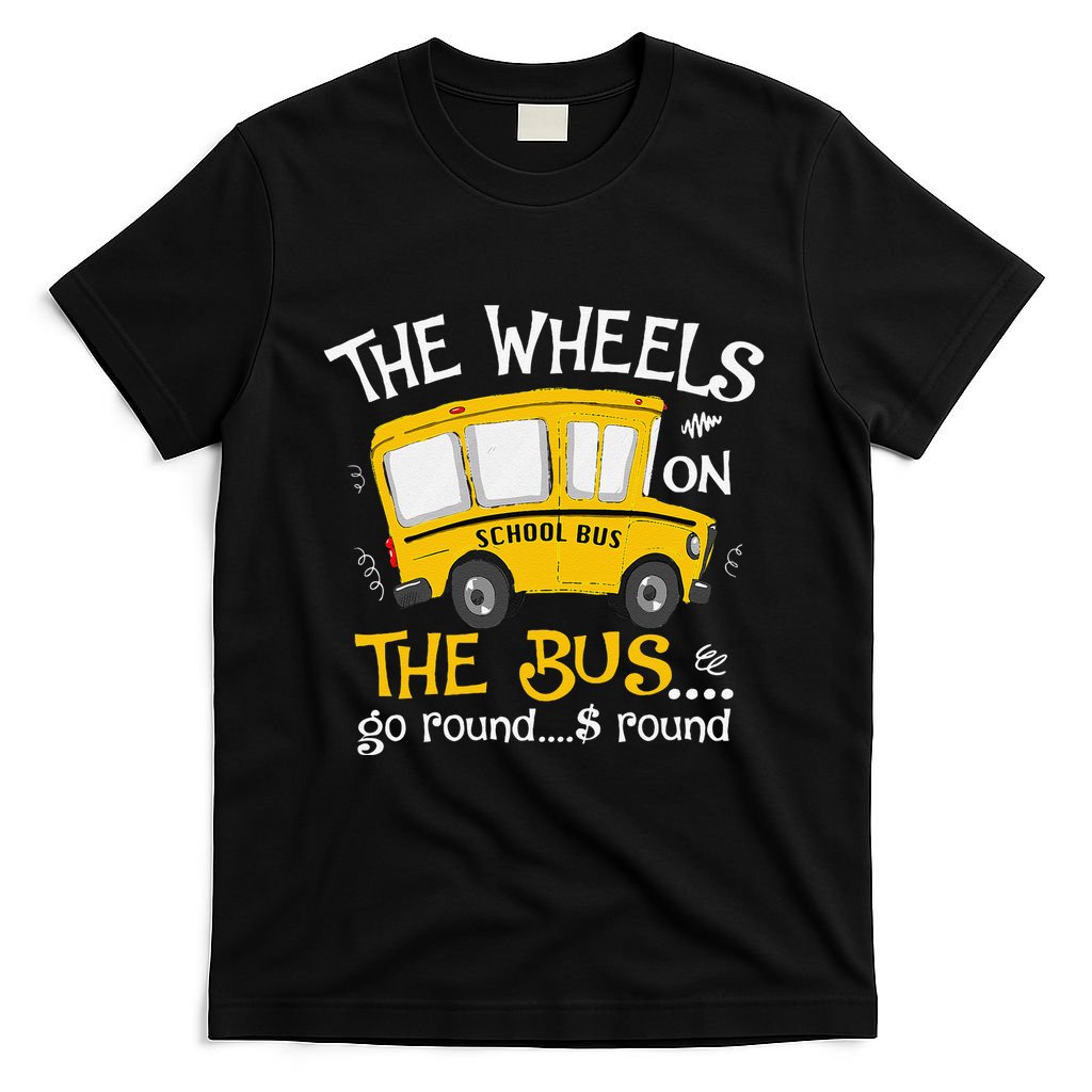 Back To School The Wheels On The Bus T-Shirt
