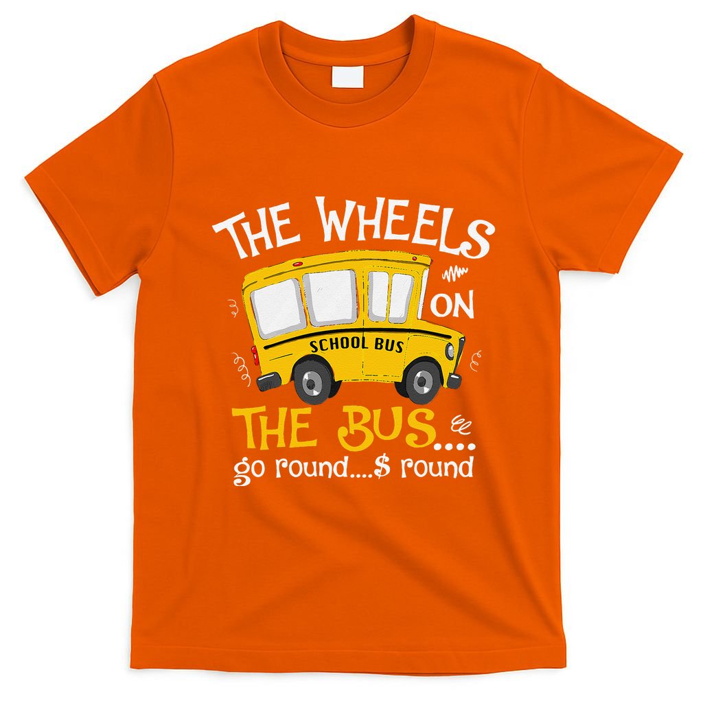 Back To School The Wheels On The Bus T-Shirt