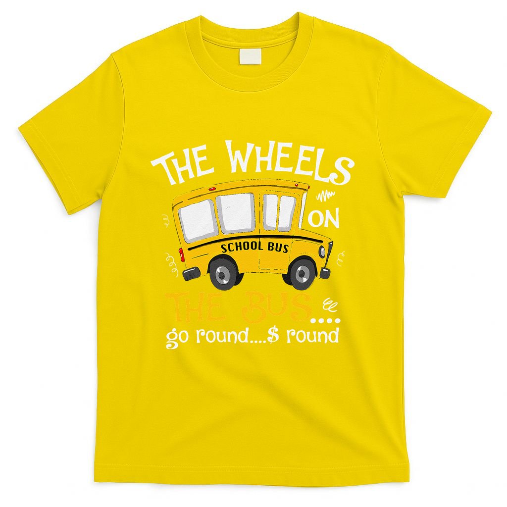 Back To School The Wheels On The Bus T-Shirt