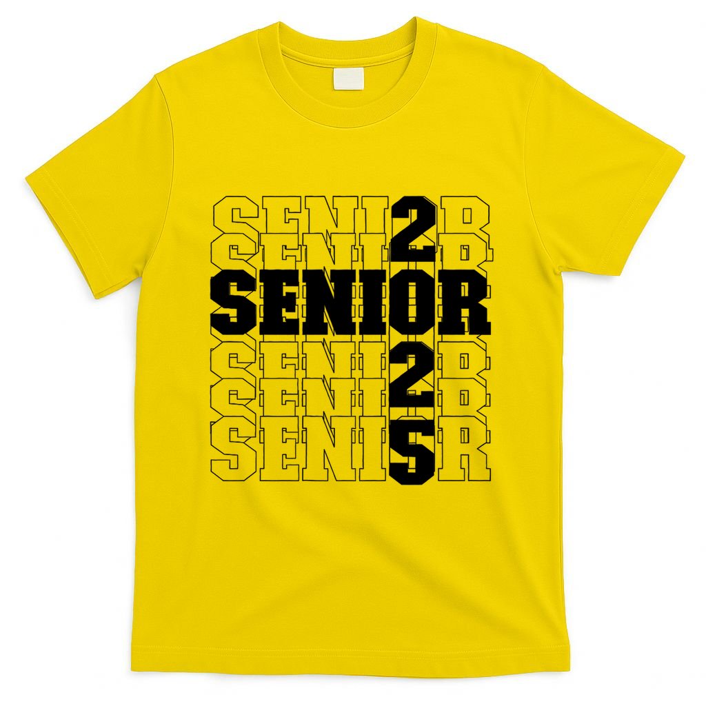Back To School Officially A Senior Senior Class Of 2025 T-Shirt
