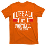 Buffalo NY Football EST 1960 T-Shirt