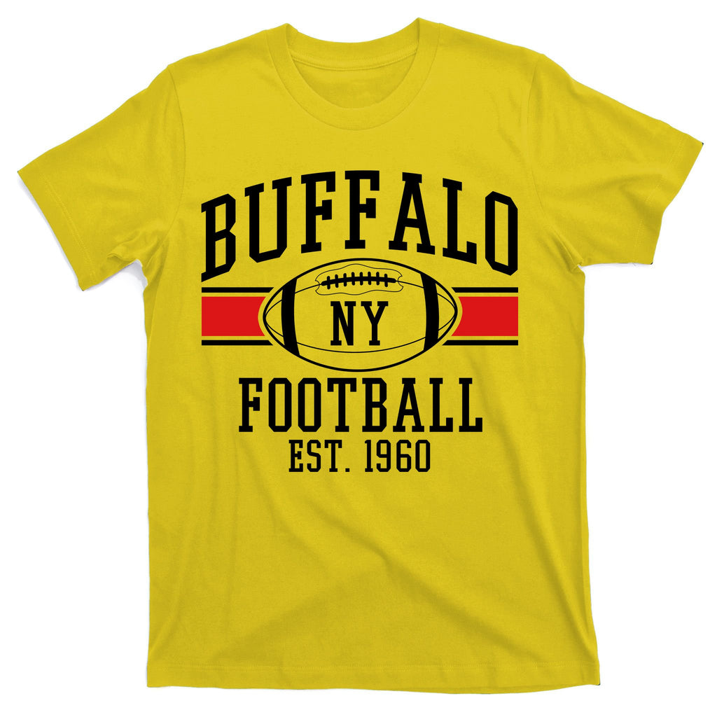 Buffalo NY Football EST 1960 T-Shirt