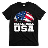 Basketball Usa Support The T.E.A.M U.S.A Flag Dream T-Shirt