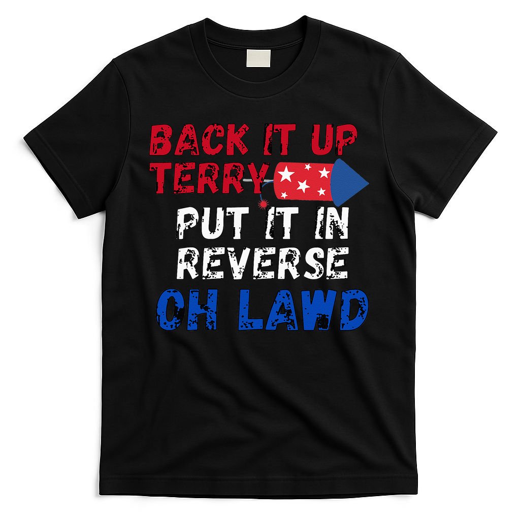 Back Up Terry 4th Of July For Men T-Shirt
