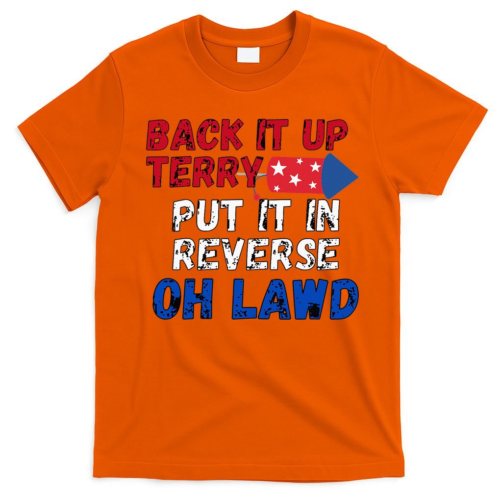 Back Up Terry 4th Of July For Men T-Shirt