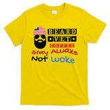 Beard vet coffee happy 4th of july Independence Day T-Shirt