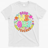 Bruh We Out Teacher Summer Last Dat Of School T-Shirt