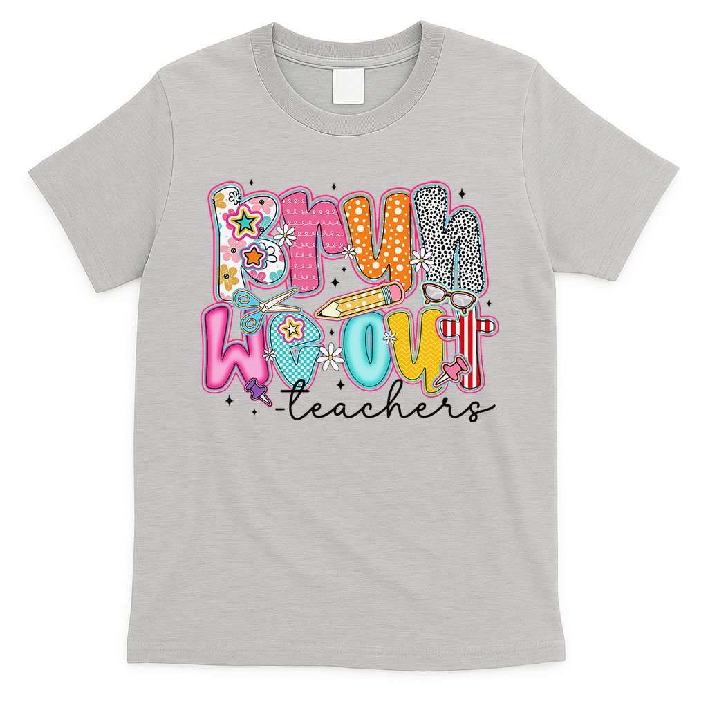 Bruh We Out Teacher Summer Last Dat Of School Teacher T-Shirt