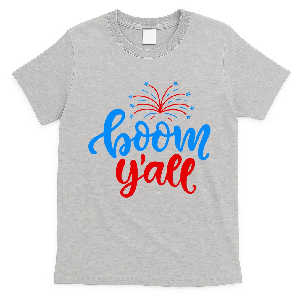 Boom Yall 4th Of July Firework Festive T-Shirt