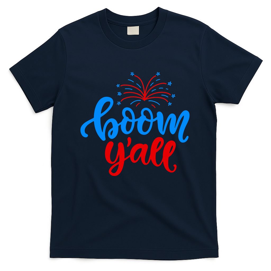 Boom Yall 4th Of July Firework Festive T-Shirt