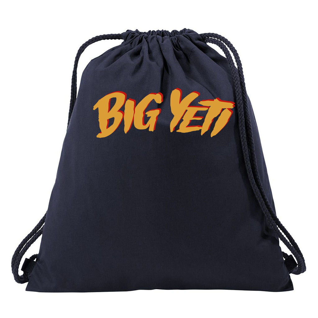 Big Yeti Kansas City Football Fan Drawstring Bag