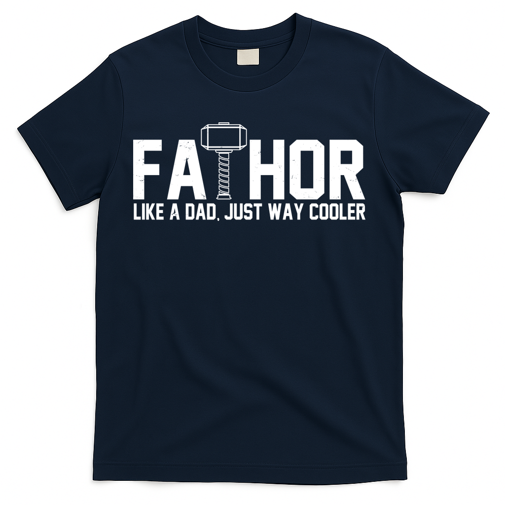 Fathor Like A Dad Just Way Cooler Father's Day T-Shirt