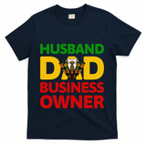 Husband Dad Small Business Owner African American Ceo T-Shirt
