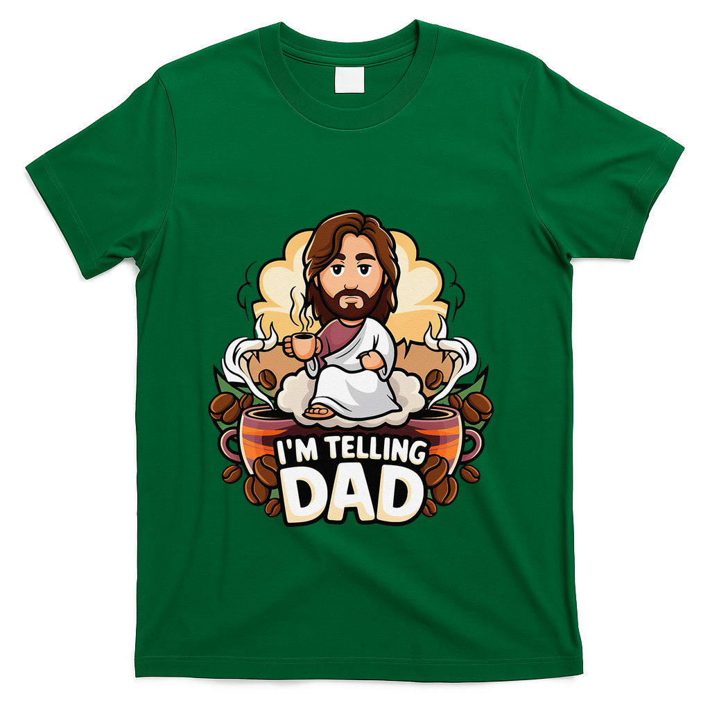 IM Telling Dad Jesus T-Shirt