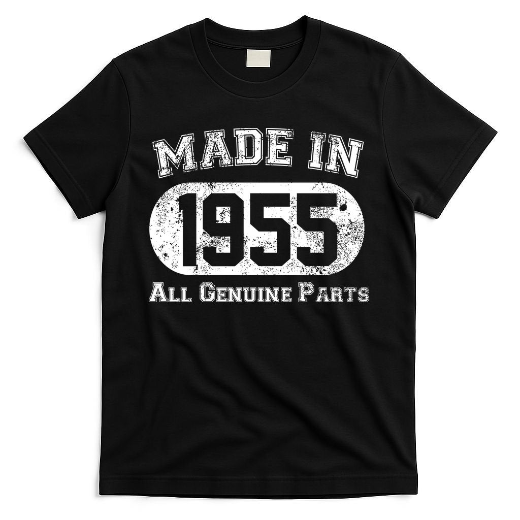 Custom AI Personalized Birthday Year Made In 19XX All Genuine Parts T-Shirt