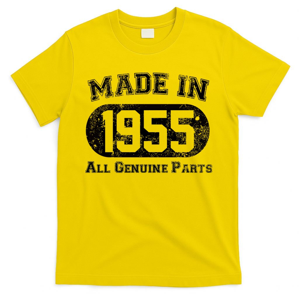 Custom AI Personalized Birthday Year Made In 19XX All Genuine Parts T-Shirt