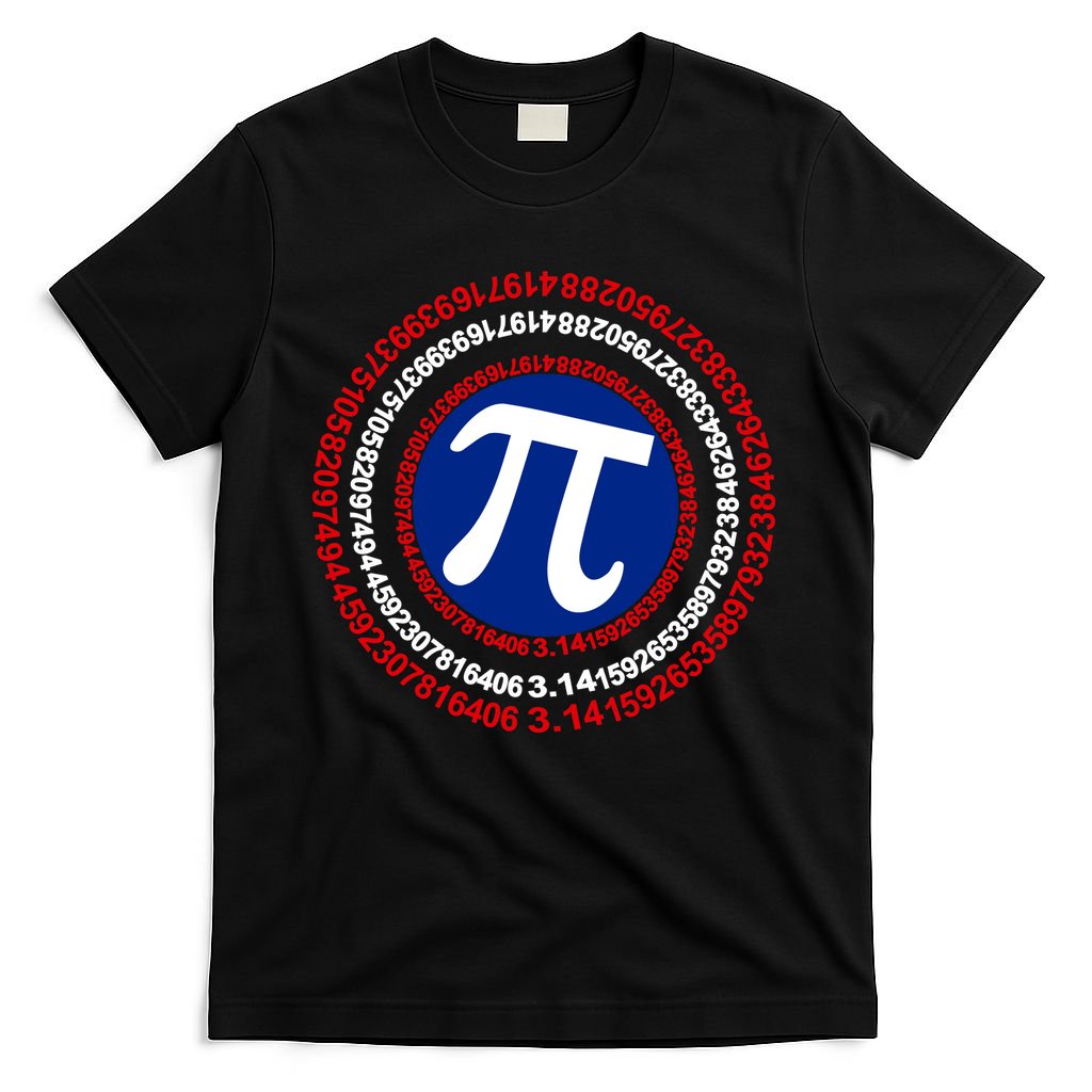 Captain Pi Day 3.14 Superhero T-Shirt
