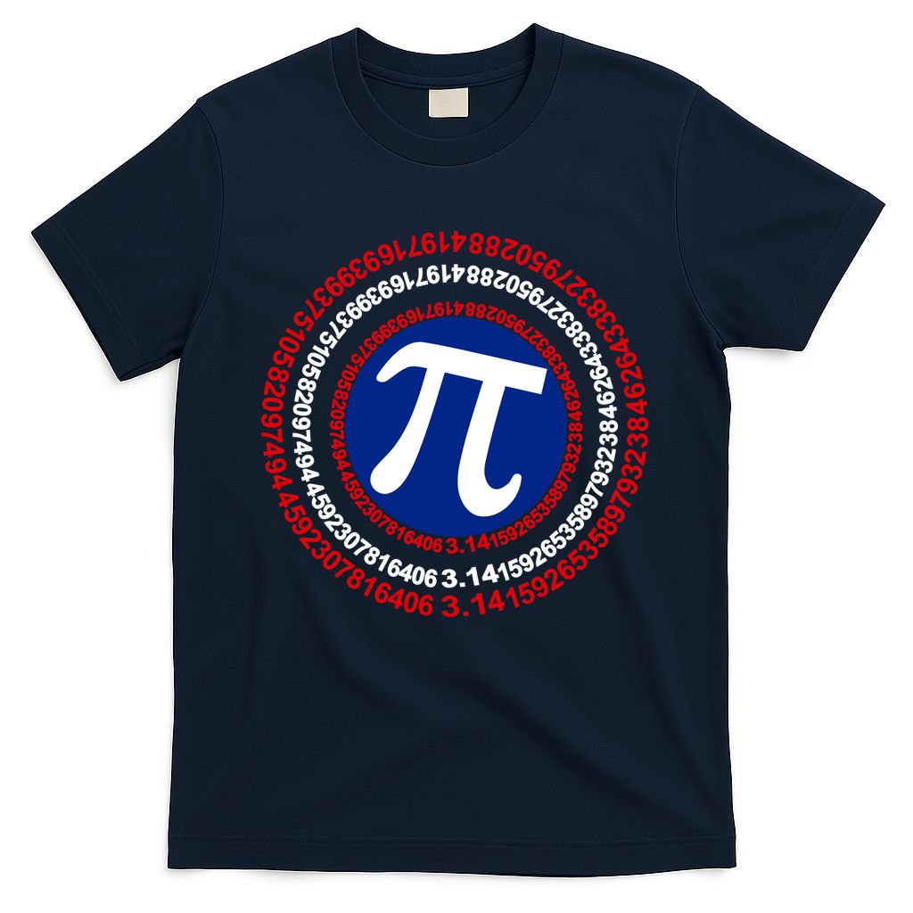 Captain Pi Day 3.14 Superhero T-Shirt