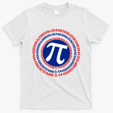 Captain Pi Day 3.14 Superhero T-Shirt
