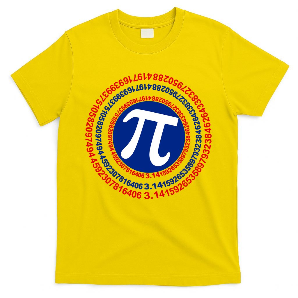 Captain Pi Day 3.14 Superhero T-Shirt