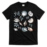 Coquette Blue Bow Ocean Beach Retro Summer Women T-Shirt