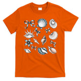 Coquette Blue Bow Ocean Beach Retro Summer Women T-Shirt