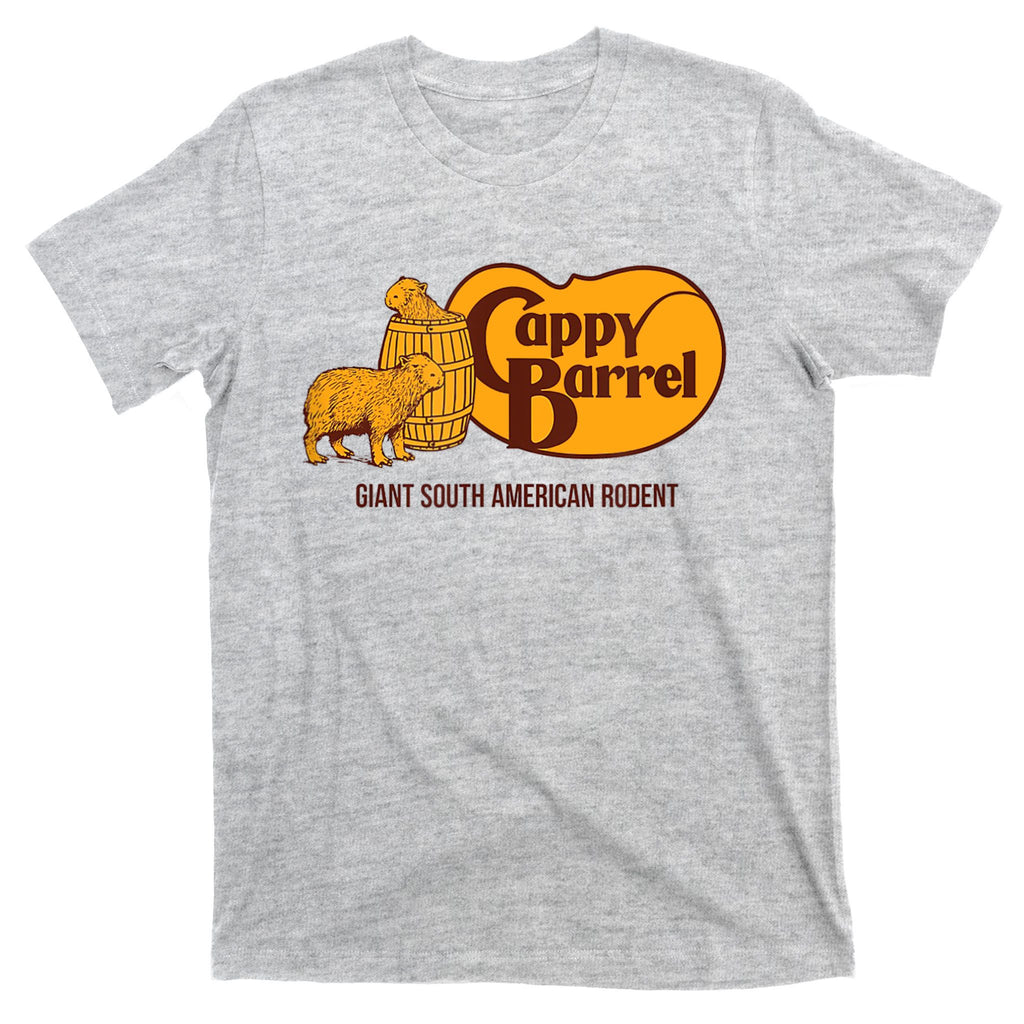 Cappy Barrel; Capybara Campaign Store Logo T-Shirt