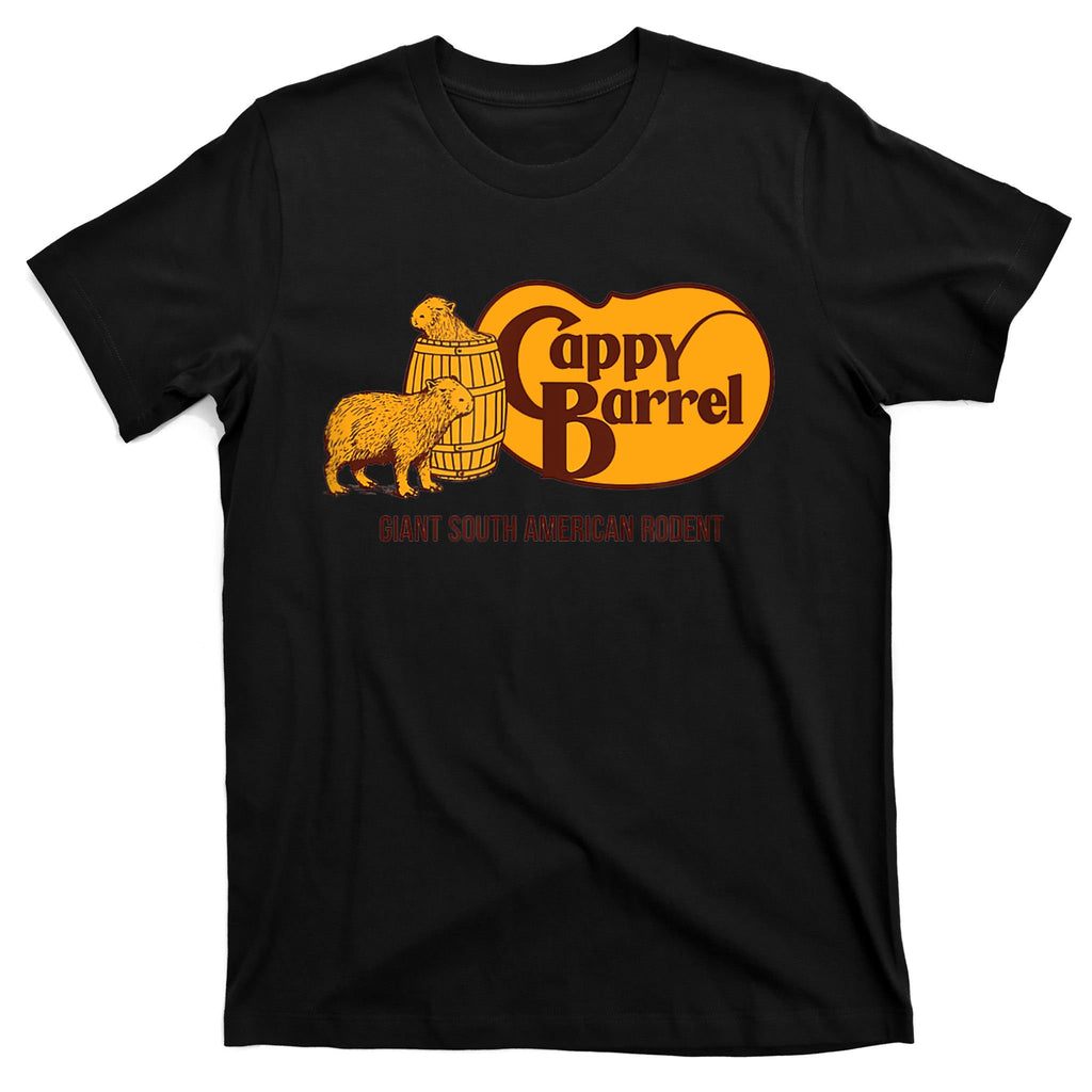 Cappy Barrel; Capybara Campaign Store Logo T-Shirt
