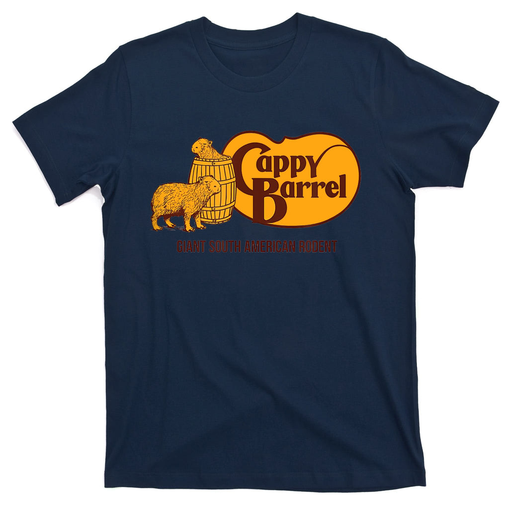 Cappy Barrel; Capybara Campaign Store Logo T-Shirt