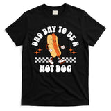 Checkered Bad Day To Be A Hot Dog 4th Of July T-Shirt